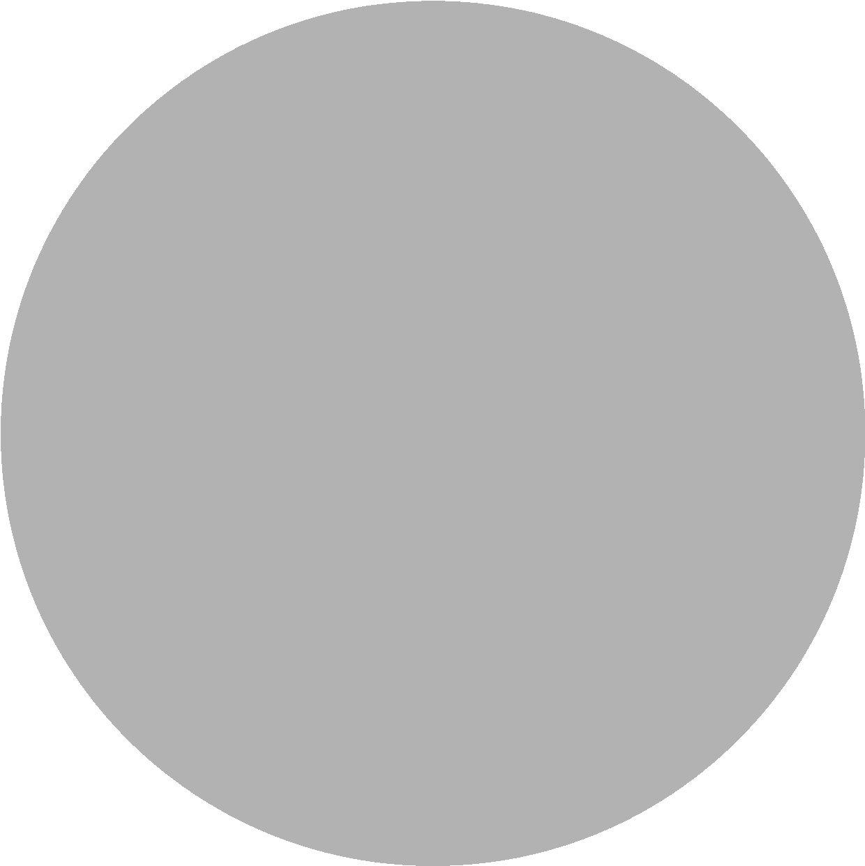 light grey circle