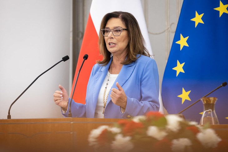 Małgorzata Kidawa-Błońska otwierająca Kongres